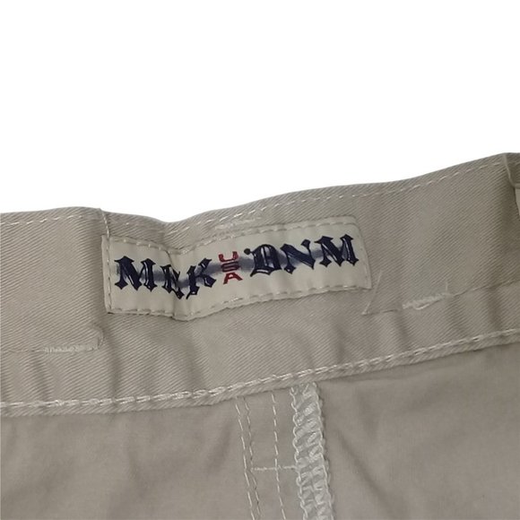 MEK USA DNM Men's 38 x 33 NEW Decorative Design Straight Leg Chino Cotton Pants - Picture 7 of 8